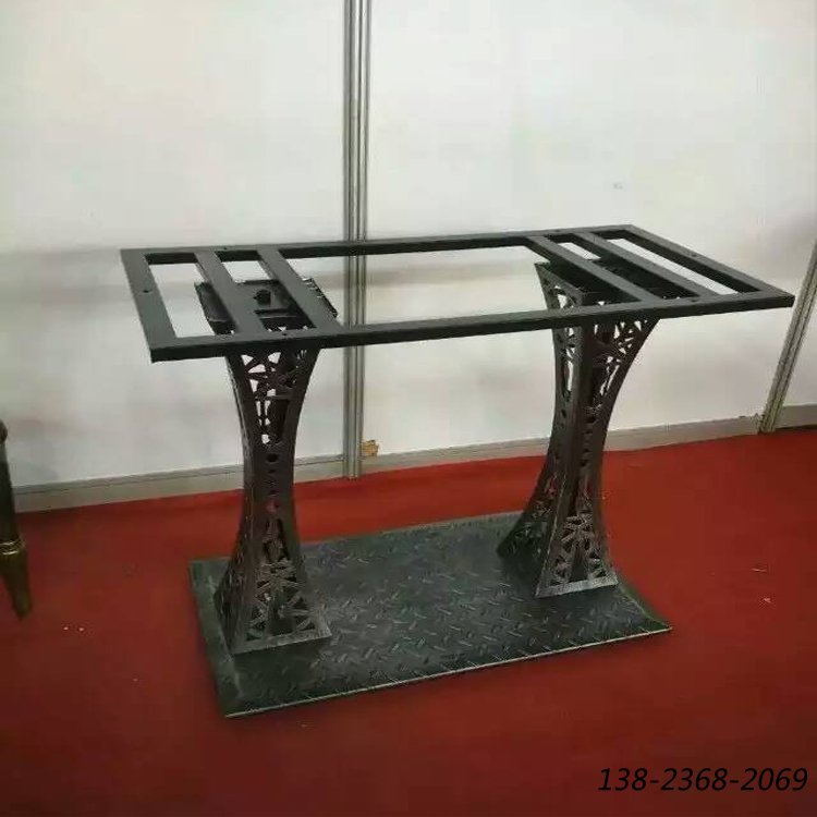 金屬桌腳，個(gè)性連體桌腳，餐桌腳批發(fā)