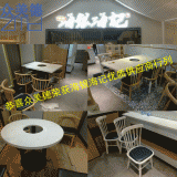 大理石火鍋桌|之海銀海記大亞灣店！