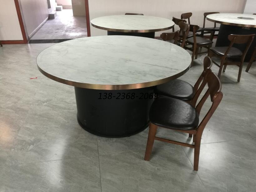 白色大理石圓桌